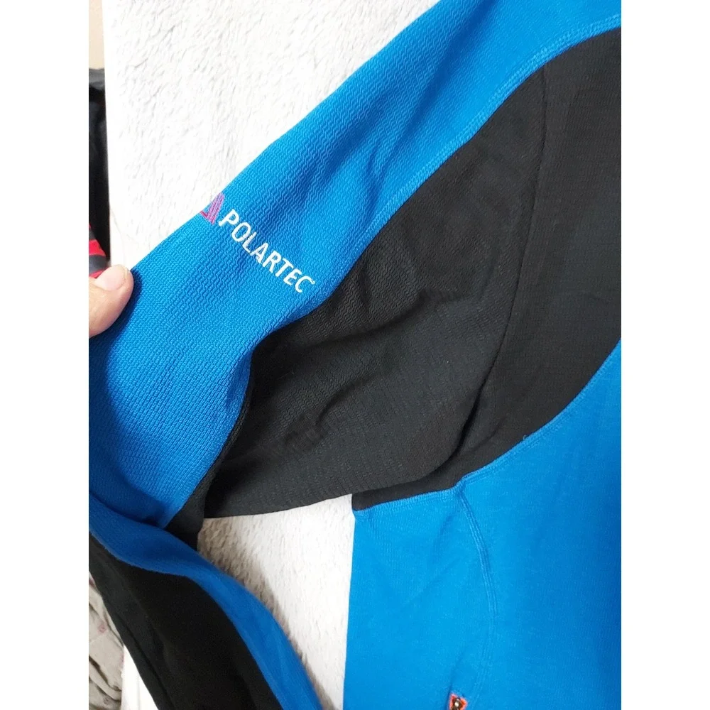 The North Face Jacket Men XL Summit Series Infiesto Polartec Blue Full Zip Mock